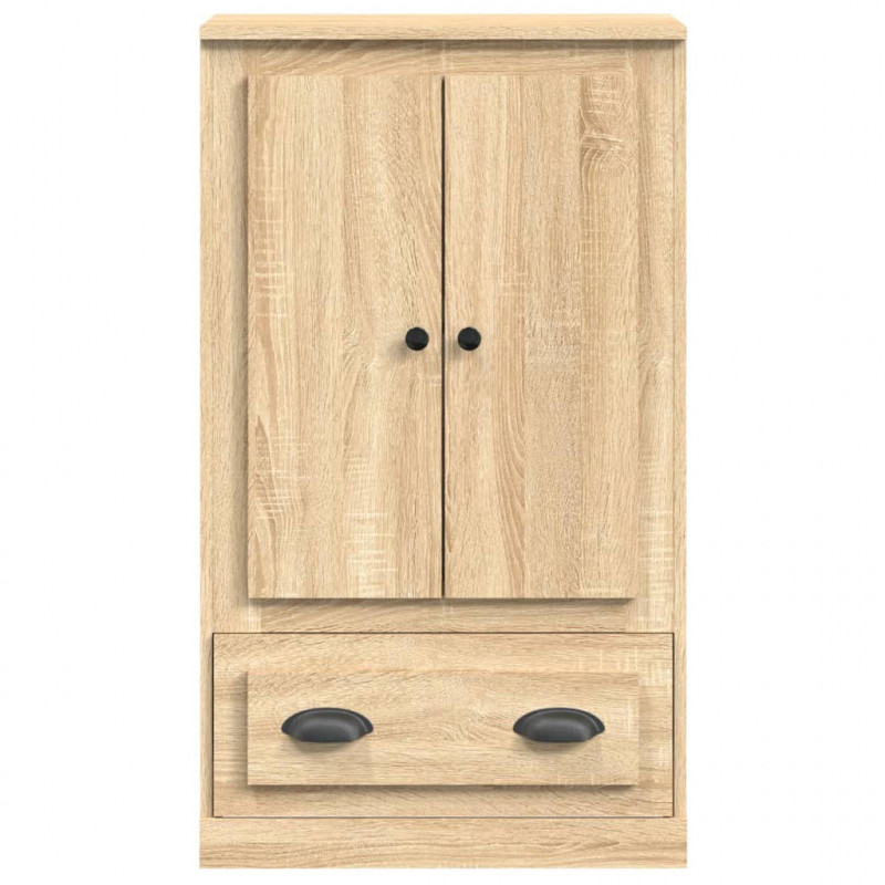 Kredens, dąb sonoma, 60x35,5x103,5 cm, materiał drewnopochodny