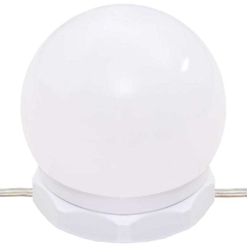 Toaletka z LED, dąb sonoma, 90x50x132,5 cm