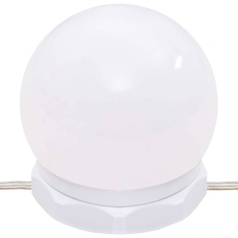 Toaletka z LED, przydymiony dąb, 90x50x132,5 cm