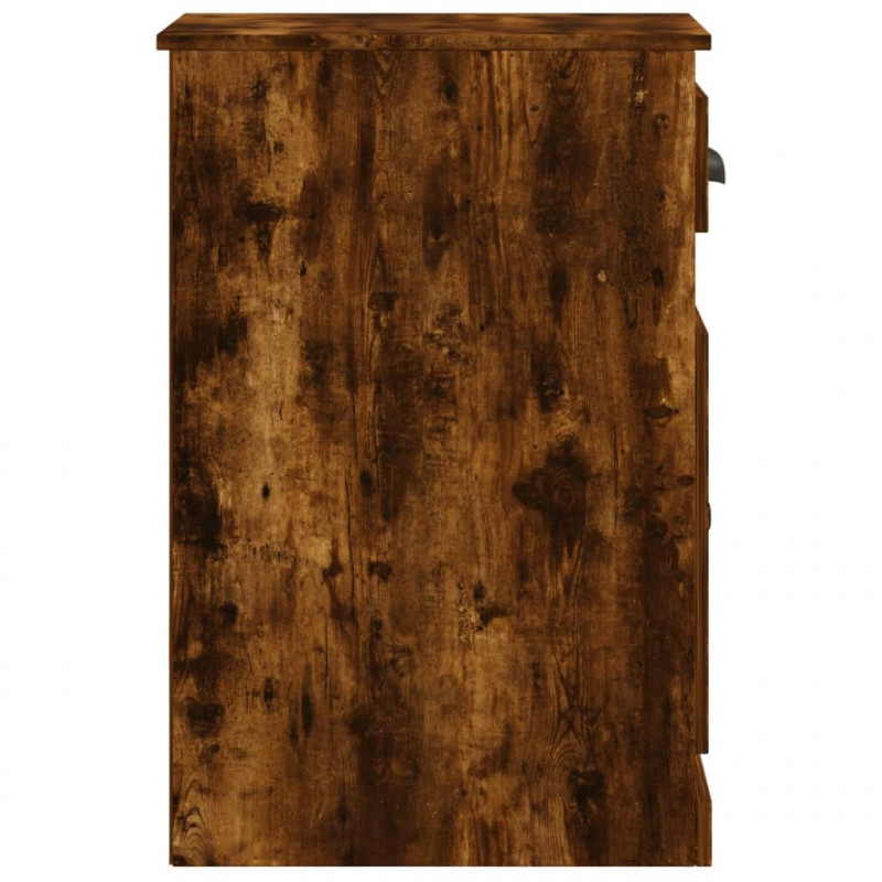 Szafka z szufladą, przydymiony dąb, 40x50x75 cm