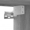 Wiszące szafki pod TV, szary dąb sonoma, 2 szt., 60x30x30 cm