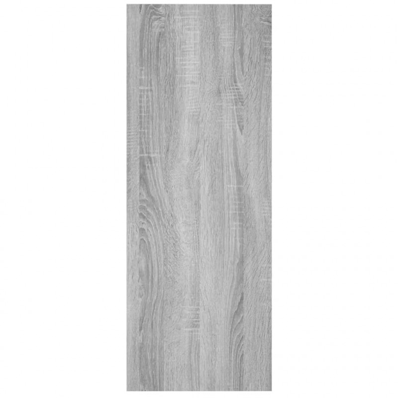 Stolik konsolowy, szary dąb sonoma, 105x30x80 cm