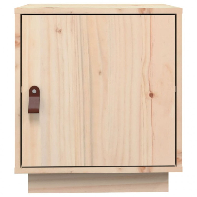 Szafka nocna, 40x34x45 cm, lite drewno sosnowe