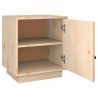 Szafka nocna, 40x34x45 cm, lite drewno sosnowe