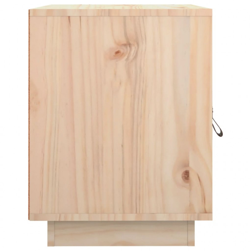 Szafka nocna, 40x34x45 cm, lite drewno sosnowe
