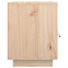 Szafka nocna, 40x34x45 cm, lite drewno sosnowe