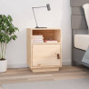 Szafka nocna, 40x34x55 cm, lite drewno sosnowe