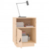 Szafka nocna, 40x34x55 cm, lite drewno sosnowe
