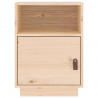 Szafka nocna, 40x34x55 cm, lite drewno sosnowe