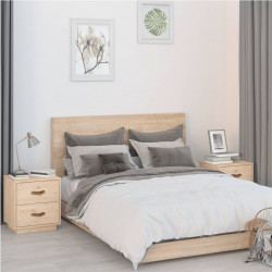   Szafki nocne, 2 szt., 40x34x45 cm, lite drewno sosnowe