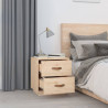   Szafki nocne, 2 szt., 40x34x45 cm, lite drewno sosnowe