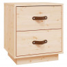   Szafki nocne, 2 szt., 40x34x45 cm, lite drewno sosnowe