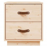   Szafki nocne, 2 szt., 40x34x45 cm, lite drewno sosnowe