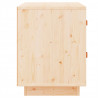   Szafki nocne, 2 szt., 40x34x45 cm, lite drewno sosnowe