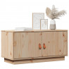 Szafka pod TV, 80x34x40 cm, lite drewno sosnowe