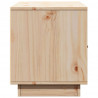 Szafka pod TV, 80x34x40 cm, lite drewno sosnowe