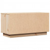 Szafka pod TV, 80x34x40 cm, lite drewno sosnowe