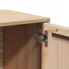 Szafka pod TV, 80x34x40 cm, lite drewno sosnowe