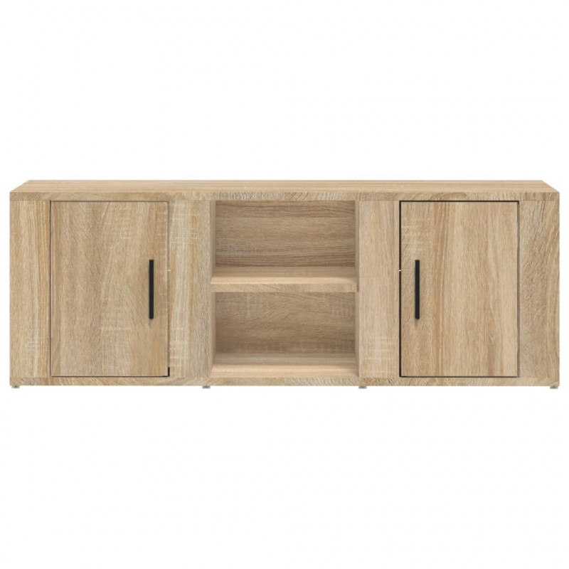 Szafka pod TV, dąb sonoma, 100x31,5x35 cm