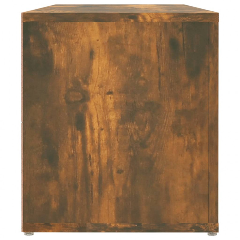 Szafka pod telewizor, przydymiony dąb, 100x31,5x35 cm