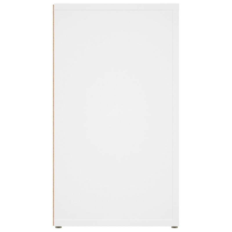 Komoda, biała, 80x30x54 cm, materiał drewnopochodny