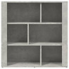Szafka, szarość betonu, 80x30x80 cm, materiał drewnopochodny