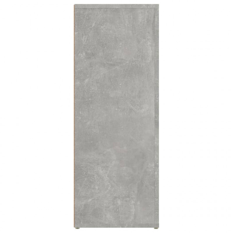 Szafka, szarość betonu, 80x30x80 cm, materiał drewnopochodny