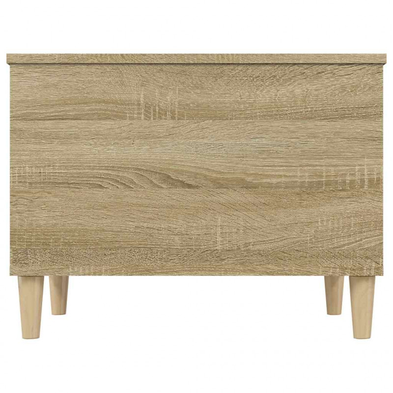 Stolik kawowy, dąb sonoma 60x44,5x45 cm materiał drewnopochodny