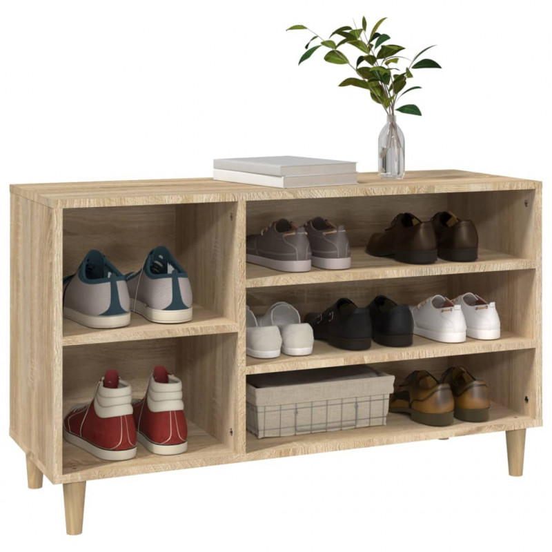 Szafka na buty, dąb sonoma, 102x36x60 cm