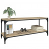 Szafka pod TV, dąb sonoma, 100x33x41 cm