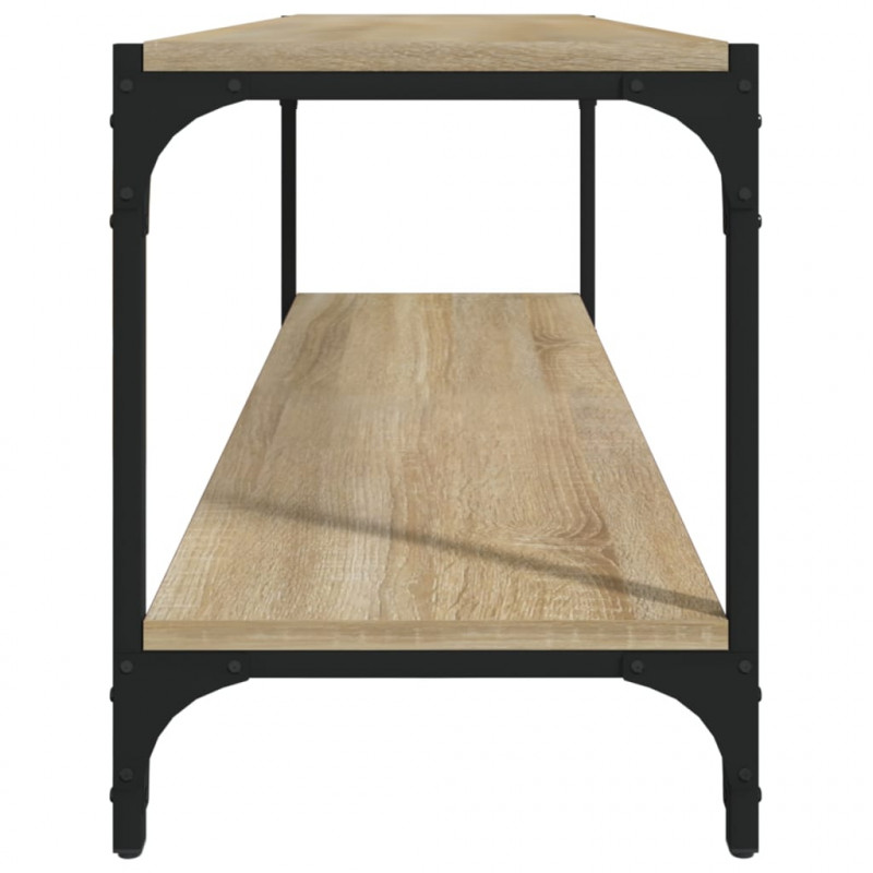 Szafka pod TV, dąb sonoma, 100x33x41 cm