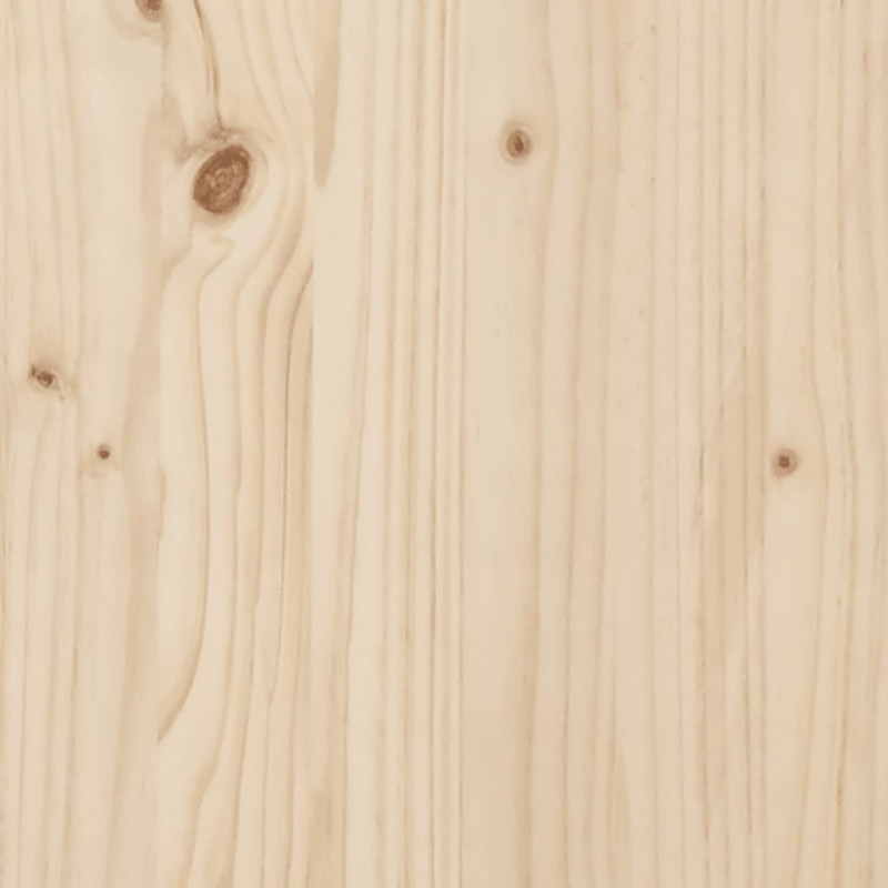 Łóżko dzienne bez materaca 75x190 cm lite drewno sosnowe