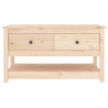 Stolik kawowy, 102x49x55 cm, lite drewno sosnowe