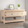 Stolik kawowy, 102x49x55 cm, lite drewno sosnowe