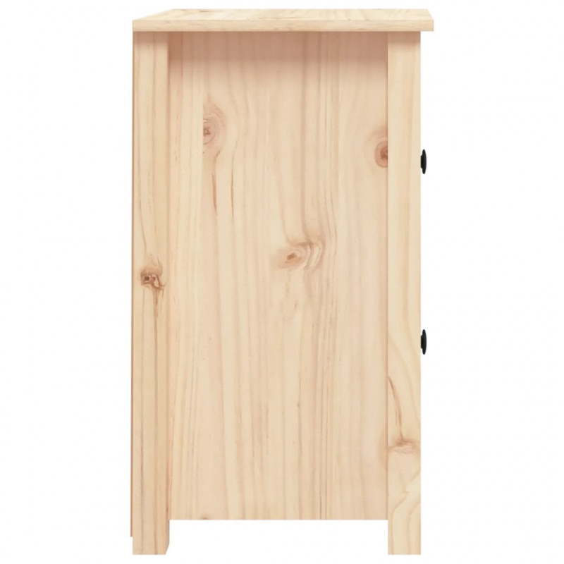 Szafka nocna, 40x35x61,5 cm, lite drewno sosnowe