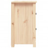 Szafka nocna, 40x35x61,5 cm, lite drewno sosnowe