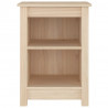 Szafki nocne, 2 szt., 40x35x55 cm, lite drewno sosnowe