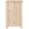 Szafki nocne, 2 szt., 40x35x55 cm, lite drewno sosnowe