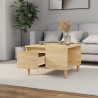 Stolik kawowy, dąb sonoma 55x55x36,5 cm materiał drewnopochodny