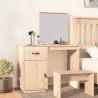 Toaletka, 95x50x134 cm, lite drewno sosnowe