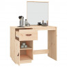 Toaletka, 95x50x134 cm, lite drewno sosnowe