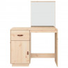 Toaletka, 95x50x134 cm, lite drewno sosnowe