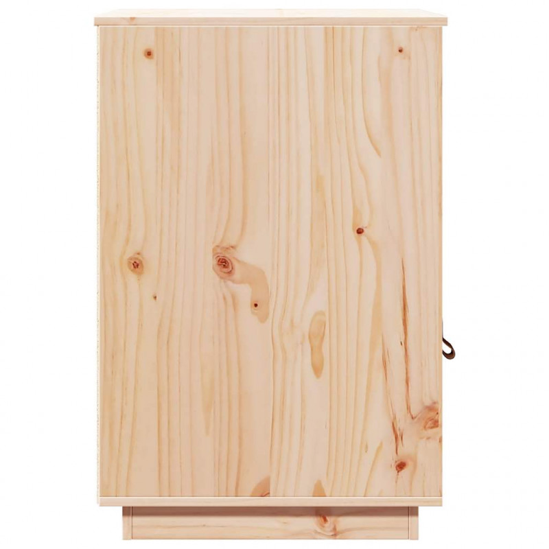 Szafka do biurka, 40x50x75 cm, lite drewno sosnowe