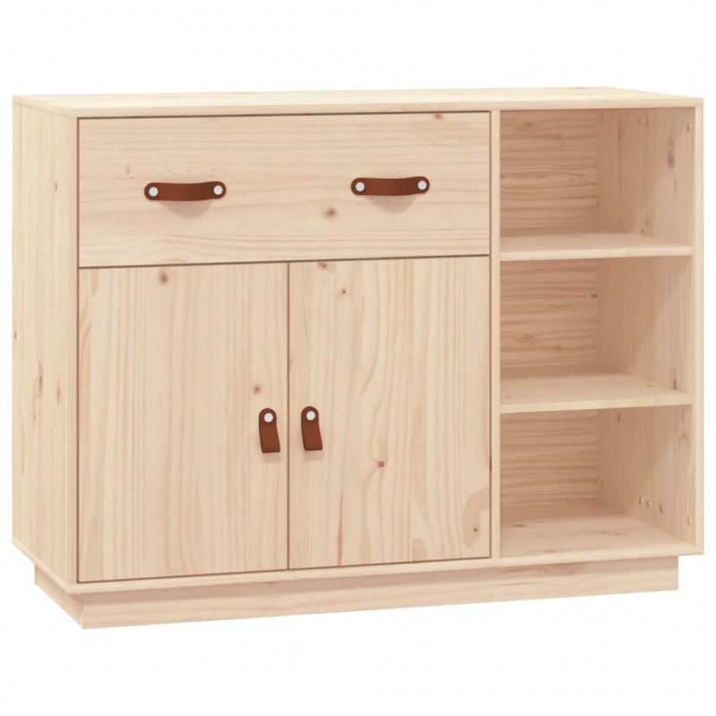 Szafka, 98,5x40x75 cm, lite drewno sosnowe
