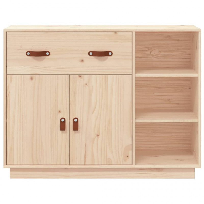 Szafka, 98,5x40x75 cm, lite drewno sosnowe