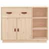 Szafka, 98,5x40x75 cm, lite drewno sosnowe