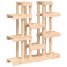 Kwietnik 104,5x25x109,5 cm, lite drewno sosnowe