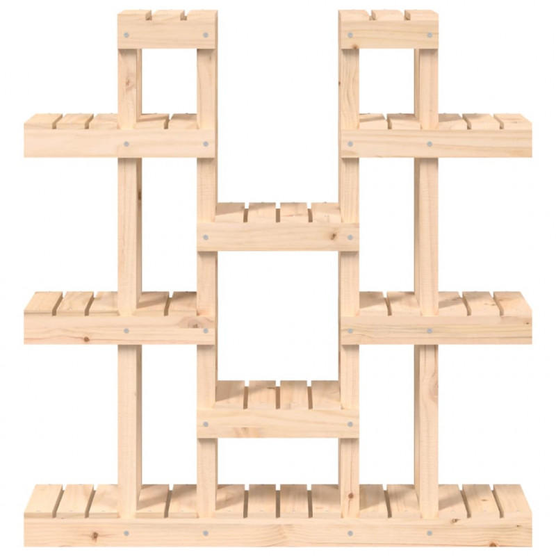 Kwietnik 104,5x25x109,5 cm, lite drewno sosnowe