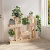 Kwietnik 104,5x25x77,5 cm, lite drewno sosnowe