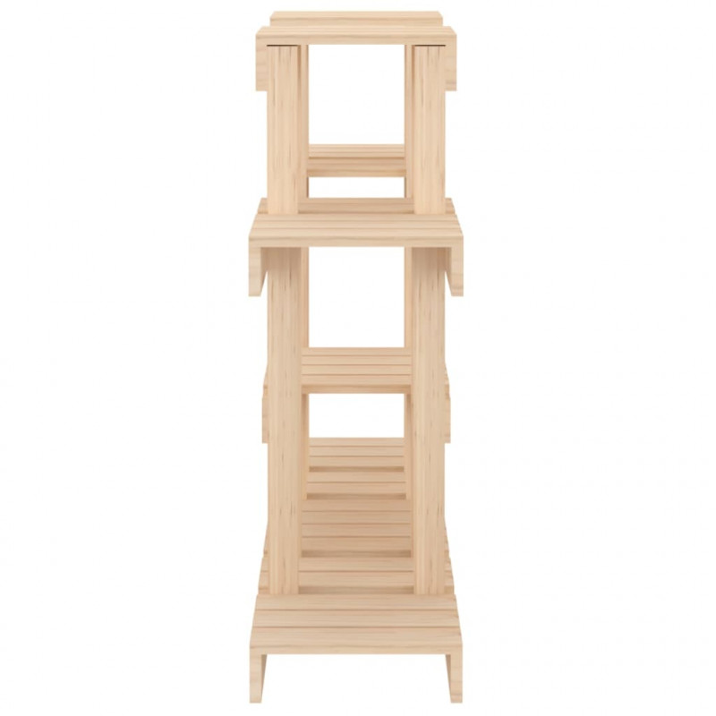 Kwietnik 104,5x25x77,5 cm, lite drewno sosnowe